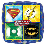 Justice League Symbols Foil Balloon