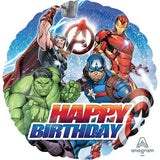 Avengers Happy Birthday Foil
