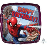 Spiderman Happy Birthday Foil Balloon