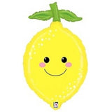 Smiling Lemon Shape Foil Balloon