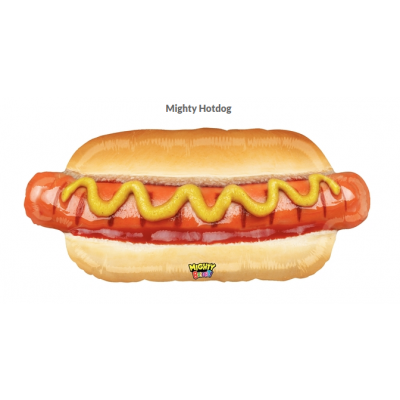 Hot Dog Shape Foil Balloon