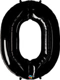 Number 0 Black Megaloon (86cm)