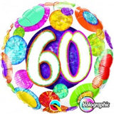 60th Birthday Big Dots & Glitz