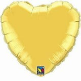 Metallic Gold Heart Foil Balloon