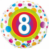 8 Spots Foil Balloon