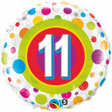 11 Spots Foil Balloon