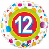 12 Spots Foil Balloon
