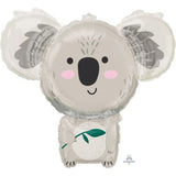 Koala Eucalyptus Shape Foil Balloon