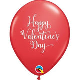 5 x Happy Valentine's Day Printed Latex ( 2- 3 days float time)
