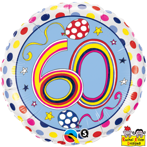 60 Rachel Ellen Foil Balloon