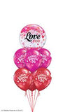 I Love You Valentines Day Balloon Bouquet