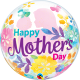 Happy Mothers Day Floral Large Balloon Gift (Various designs available)
