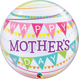 Happy Mother's Day Pennants Bubble Balloon