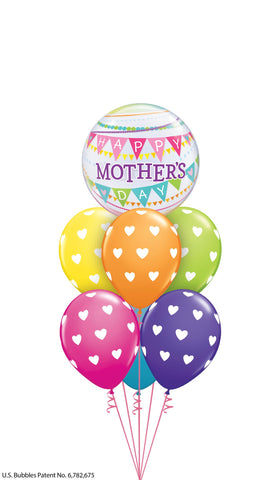 Mother's Day Hearts Balloon Gift