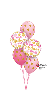 Happy Mother's Day Spots Balloon Bouquet
