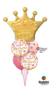 Queen Mum Mother's Day Balloon Bouquet