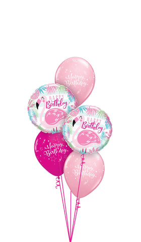 Flamingo Birthday Balloon Gift
