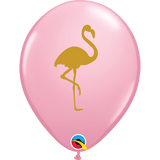 5 x Flamingo Latex Balloons