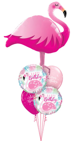 Flamingo Shape Balloon Bouquet