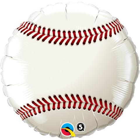Small Baseball Foil Balloon