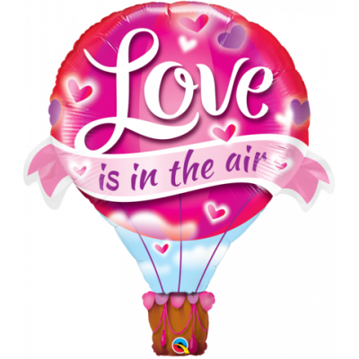 Love is in the Air Shape Balloon