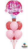 Love is in the Air Balloon Bouquet