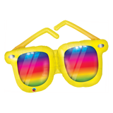Rainbow Sunglasses Shape Foil Balloon