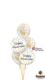 Happy Anniversary Confetti Arrangement
