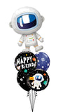 Outer Space Birthday Balloon Bouquet