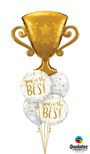 You're the Best Trophy Balloon Bouquet