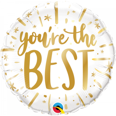 You're the Best Gold Foil Balloon