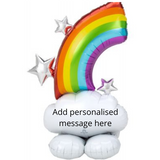 Personalised Rainbow Balloons (Airloonz) Balloons