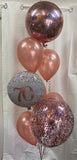 Rose Gold Fizz Age Bouquet (Various ages available)