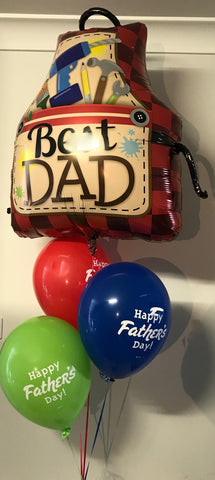 Best Dad Balloon Bouquet
