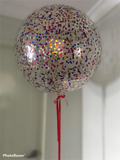Confetti Balloons (Jumbo) Helium Balloons Brisbane