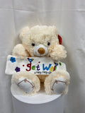Get Well Soon Teddy Banner (25cm)