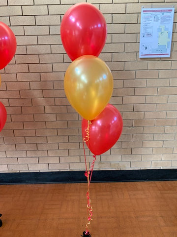 3 Balloon Table Arrangement with Hi Float (2-3 days float time)
