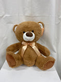 Large (30cm) Brown Teddy Bear with Satin Ribbon