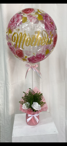 Mothers Day Floral Gift Jar