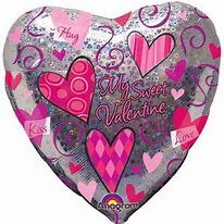 My Sweet Valentine 90cm Heart Foil Balloon