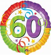 60 Stars & Streamers Foil Balloon