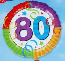 80 Stars & Streamers Foil Balloon