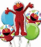 Elmo Party Balloon Bouquet