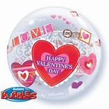 Happy Valentines Day Love Bubble Balloon