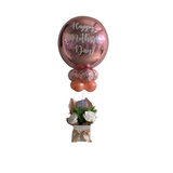 Rose Gold Mothers Day Balloon Gift Box