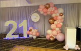 21st Birthday Balloon Backdrop & Balloon Package