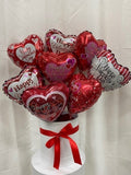 Valentine's Heart Balloon Gift Box
