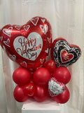 Valentine's Day Hearts Balloon Marquee