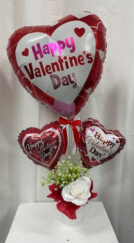 Valentine's Day Balloon Tin