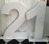 21 White Stand Hire